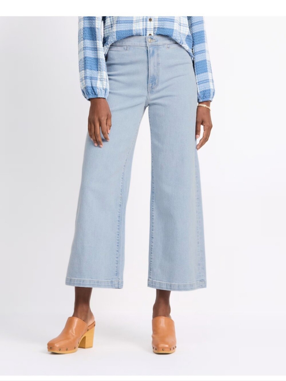 Studio Blue Mari Welt Pocket High Rise Cropped Jean